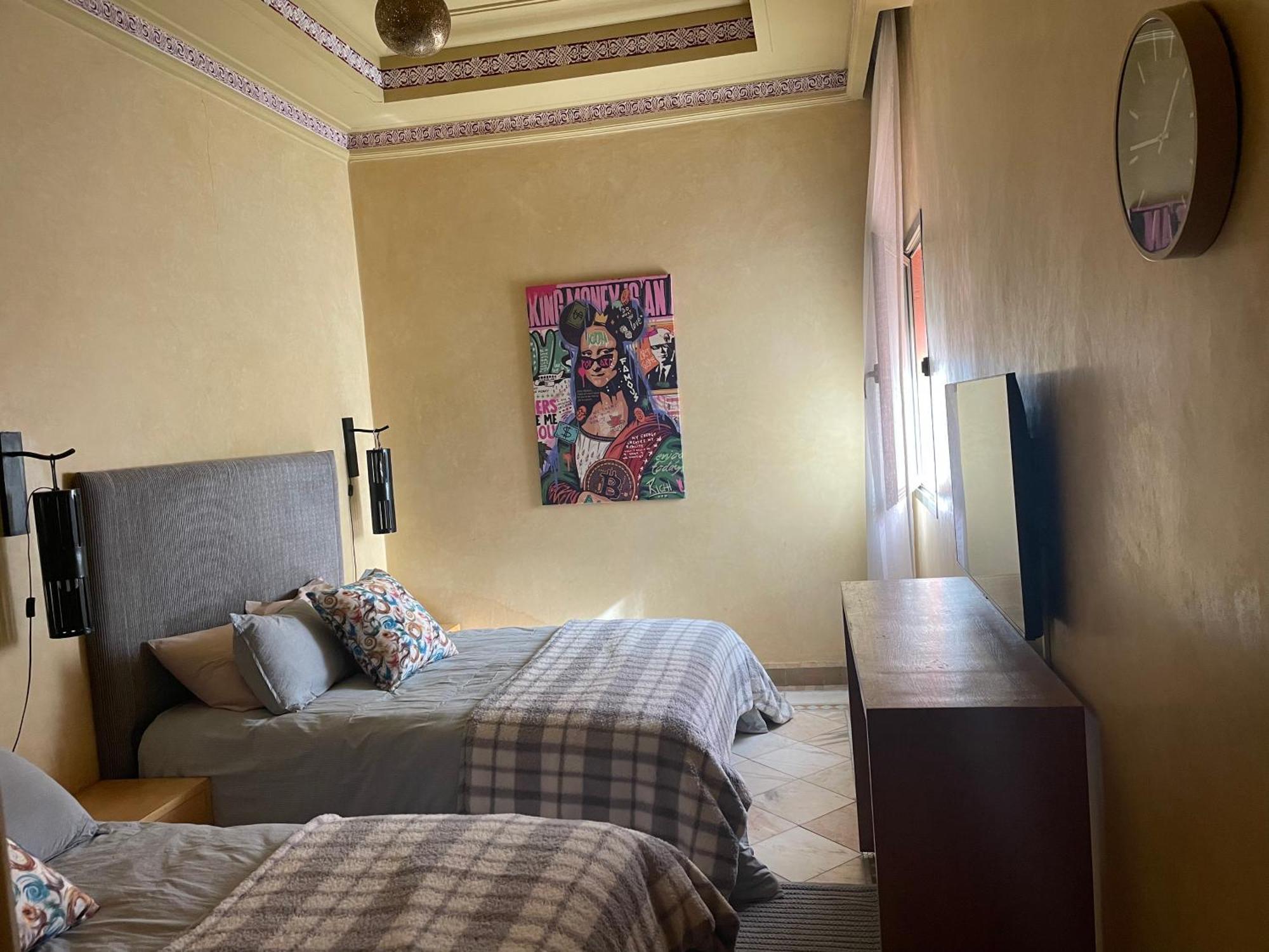 Apartament Les Fleurs Du Bien - Marrakech Marrakesz Zewnętrze zdjęcie